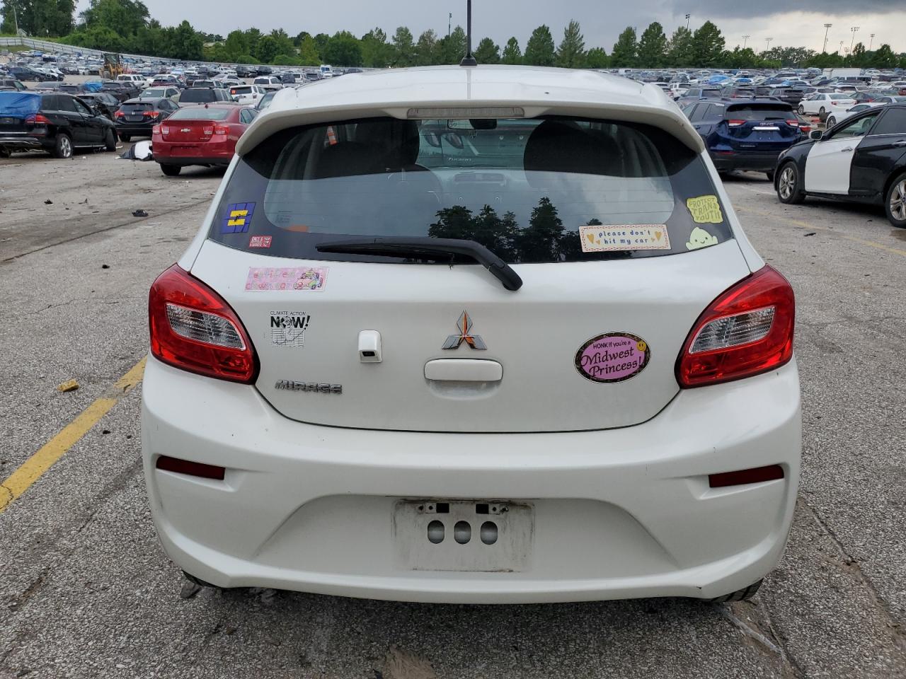 2020 Mitsubishi Mirage Es VIN: ML32A3HJ6LH009668 Lot: 64745805