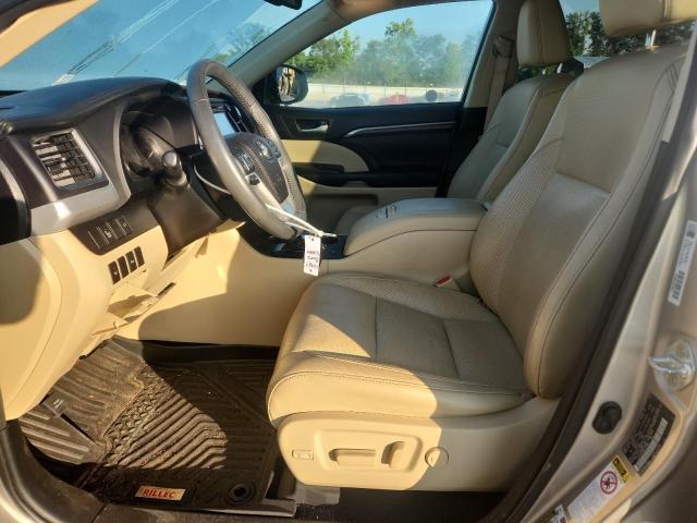  TOYOTA HIGHLANDER 2016 Серебристый