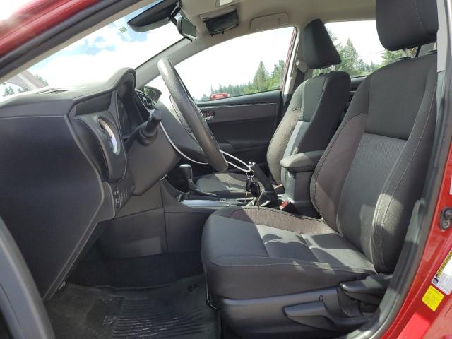  TOYOTA COROLLA 2018 Czerwony