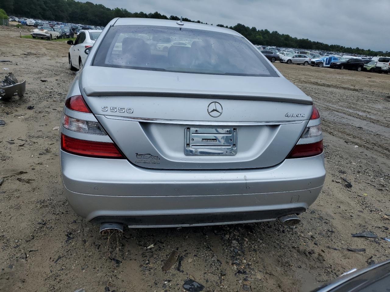 2007 Mercedes-Benz S 550 4Matic VIN: WDDNG86X87A125083 Lot: 64201425
