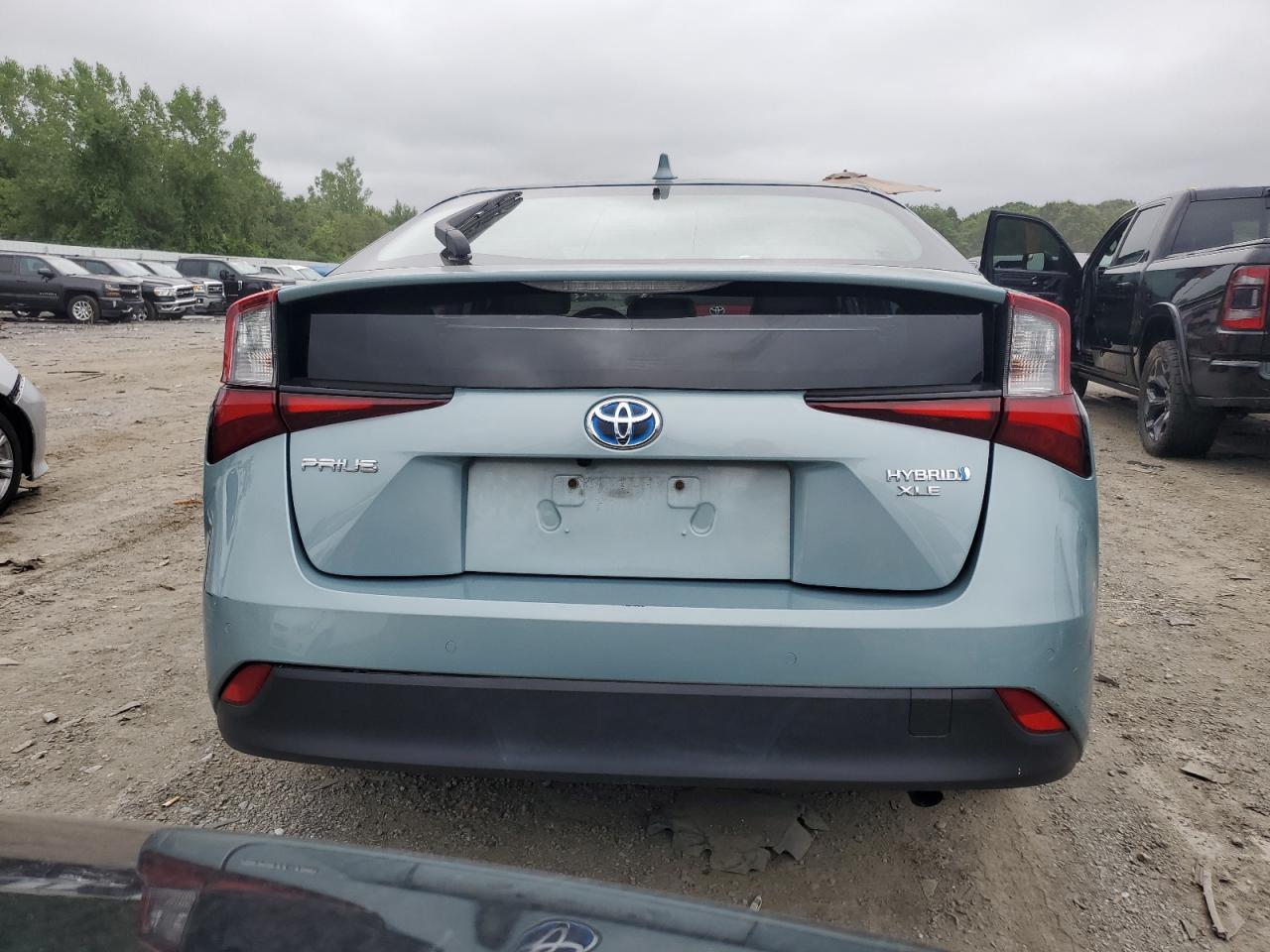 2020 Toyota Prius Le VIN: JTDL9RFU4L3016416 Lot: 64112455