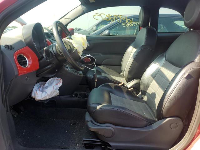  FIAT 500 2013 Червоний
