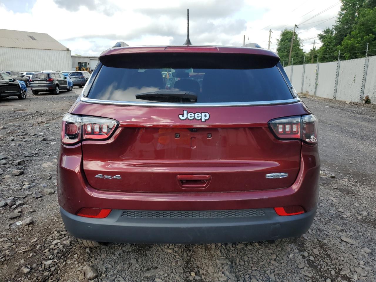 2021 Jeep Compass Latitude VIN: 3C4NJDBB3MT517648 Lot: 64903565