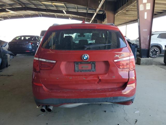  BMW X3 2015 Красный