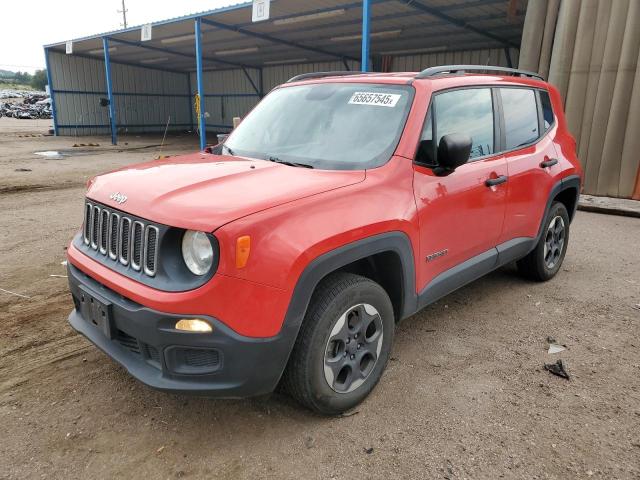  JEEP RENEGADE 2017 Czerwony