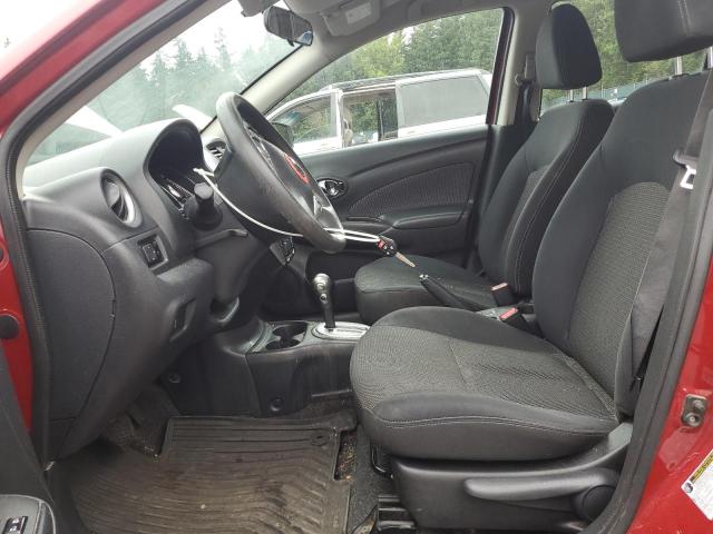  NISSAN VERSA 2015 Red