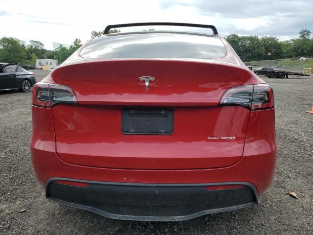  TESLA MODEL Y 2022 Czerwony