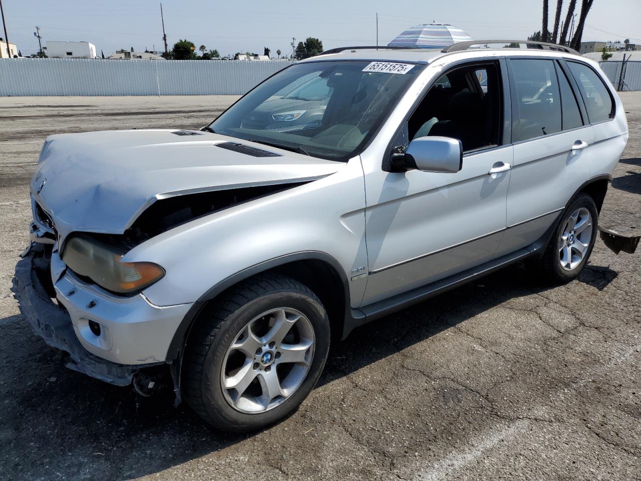 2006 BMW X5 3.0I VIN: 5UXFA13506LY45344 Lot: 65151575