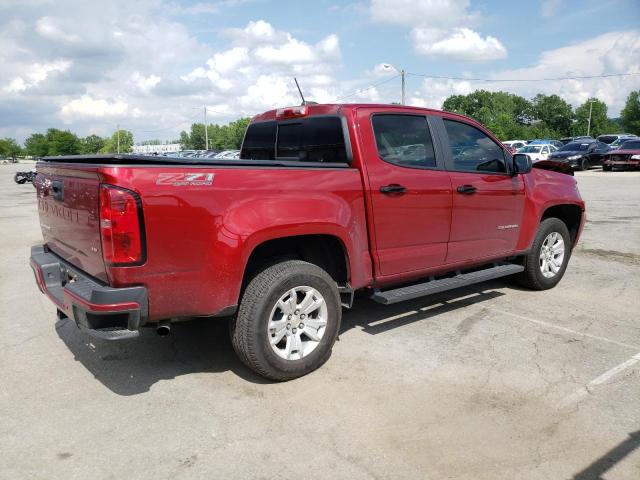  CHEVROLET COLORADO 2021 Czerwony