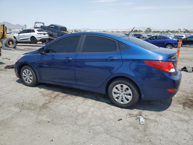 Sedans HYUNDAI ACCENT 2017 Granatowy