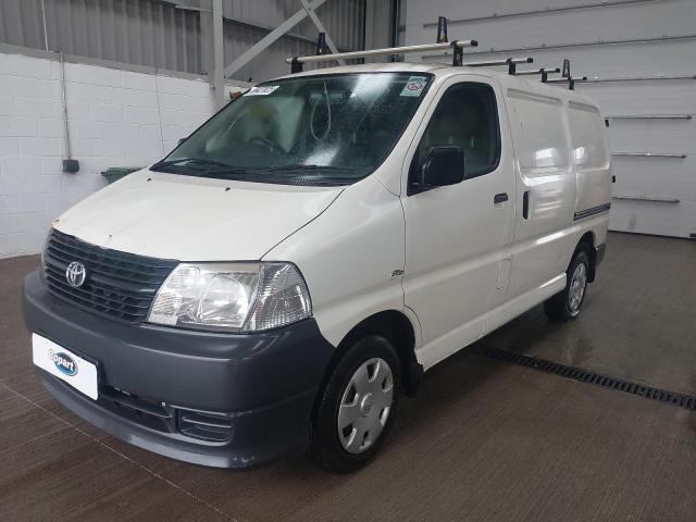 2011 TOYOTA HIACE 280 for sale at Copart EAST KILBRIDE