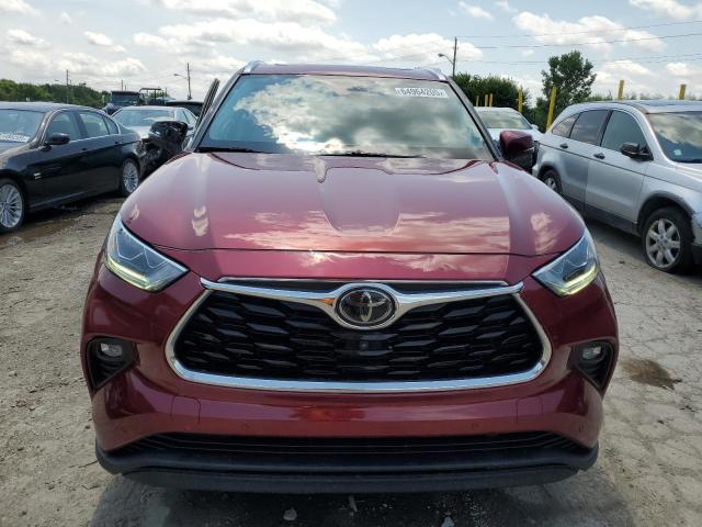  TOYOTA HIGHLANDER 2020 Бордовый