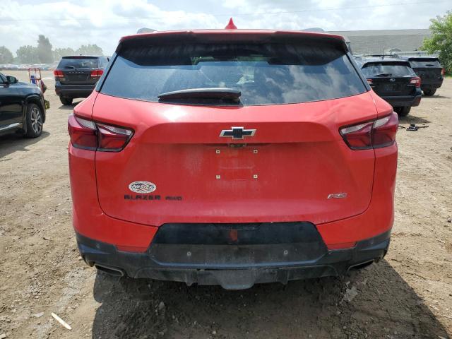  CHEVROLET BLAZER 2019 Red