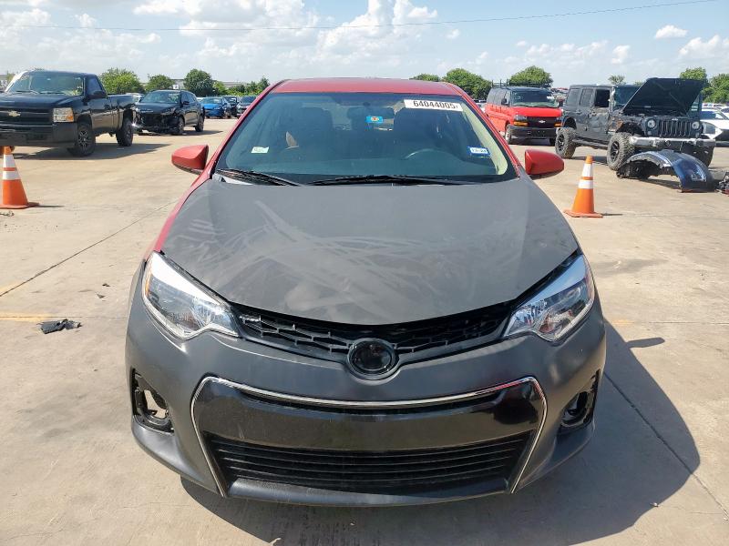  TOYOTA COROLLA 2015 Red