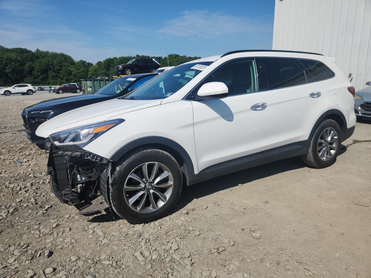 2017 Hyundai Santa Fe Se VIN: KM8SM4HF5HU187944 Lot: 66138035