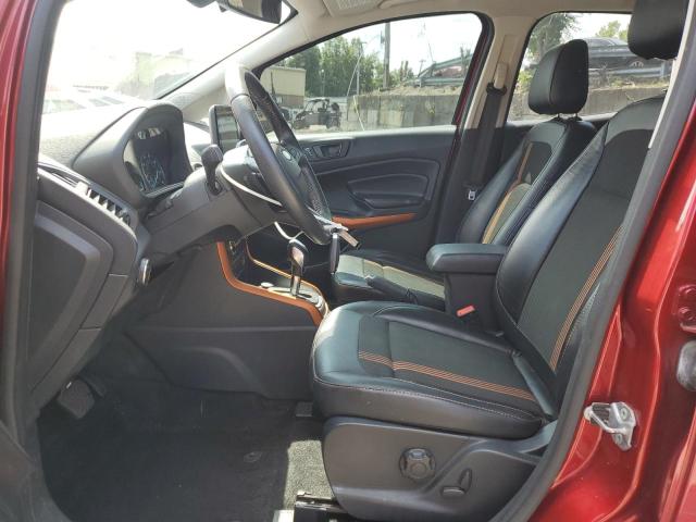  FORD ECOSPORT 2018 Red