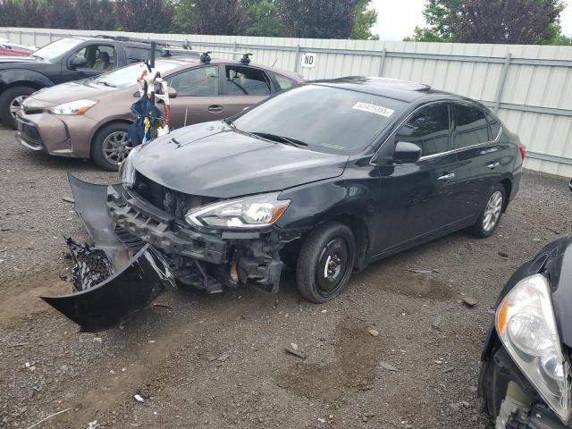  NISSAN SENTRA 2018 Черный