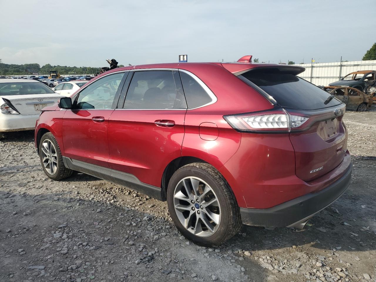 2016 Ford Edge Titanium VIN: 2FMPK4K86GBC24686 Lot: 64369735