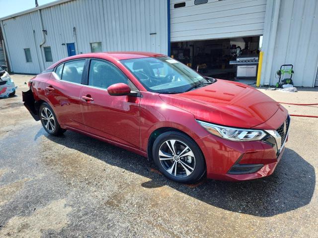  NISSAN SENTRA 2021 Czerwony