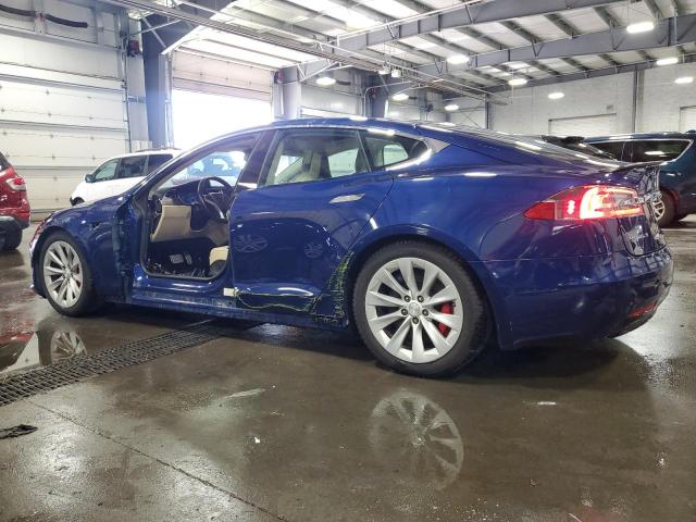  TESLA MODEL S 2016 Granatowy