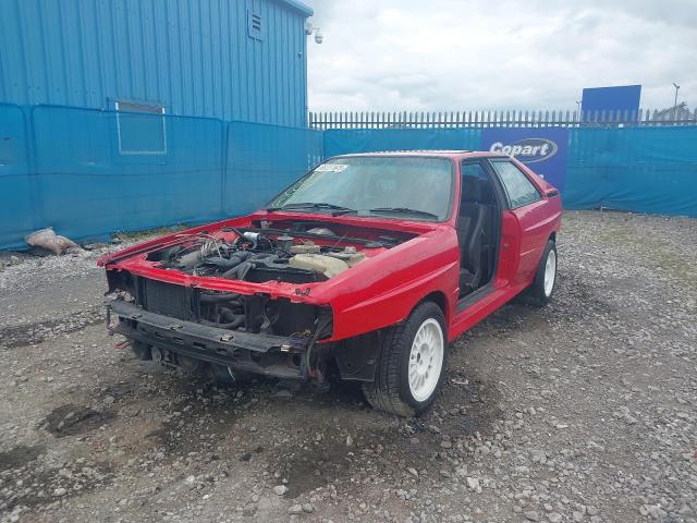 1987 AUDI QUATTRO RHD  for sale at Copart YORK