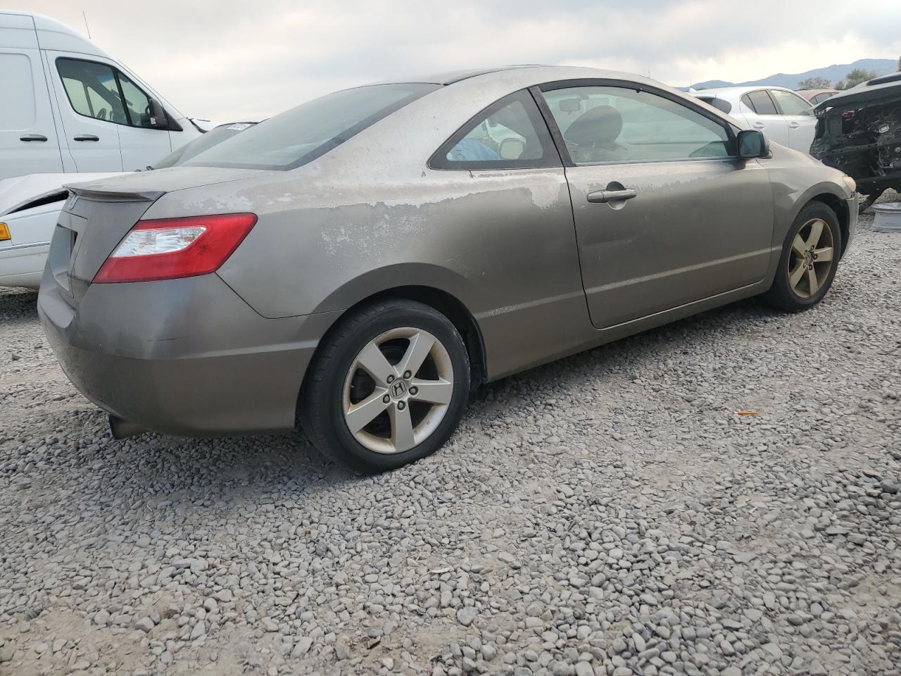 2007 Honda Civic Ex grey null gas 2HGFG11867H583780 photo #4