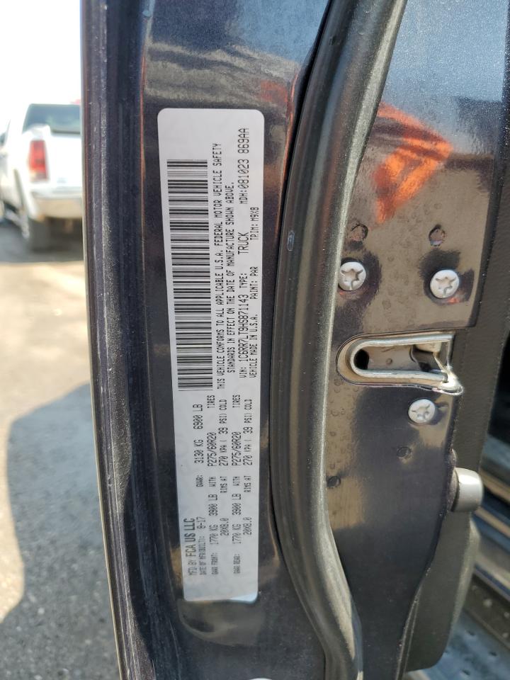 2017 Ram 1500 Slt VIN: 1C6RR7LT9HS871143 Lot: 64201175