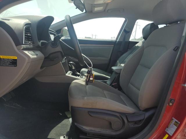 Sedans HYUNDAI ELANTRA 2017 Czerwony