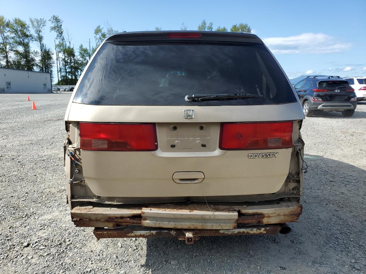 2001 Honda Odyssey Ex VIN: 2HKRL18641H010449 Lot: 63514645