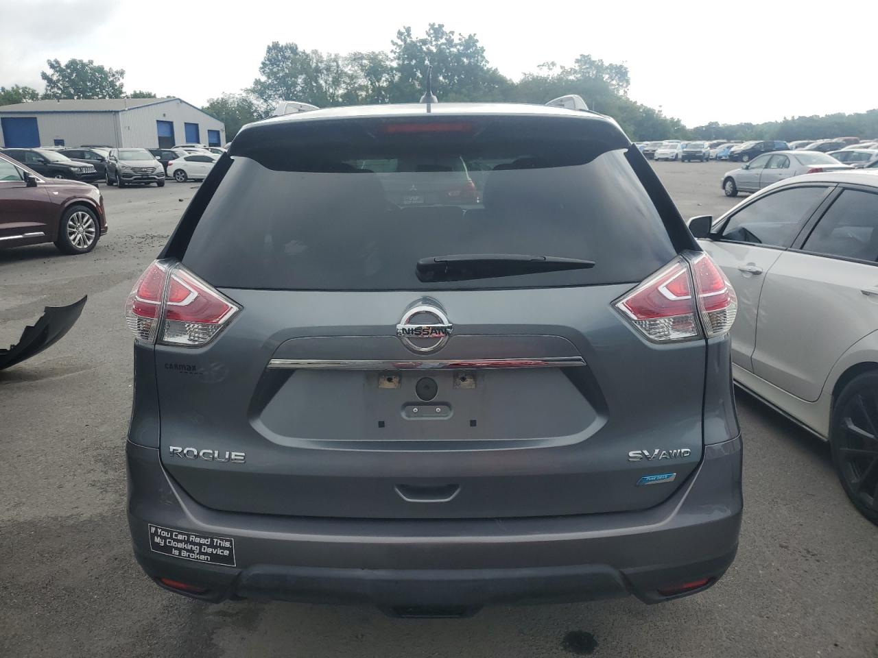 2014 Nissan Rogue S VIN: 5N1AT2MV0EC822277 Lot: 63754645