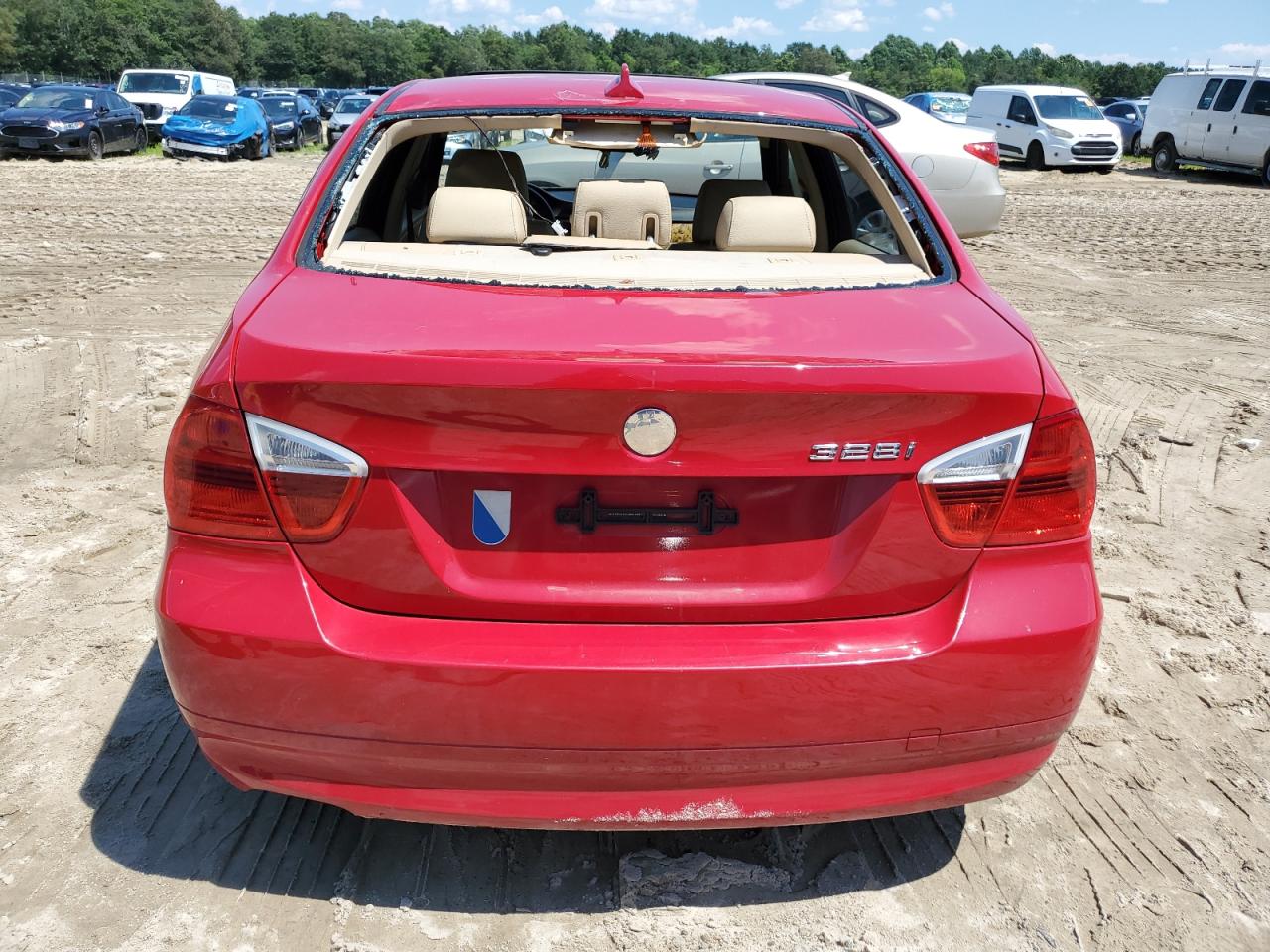 2007 BMW 328 I VIN: WBAVA37537NE27224 Lot: 63208525