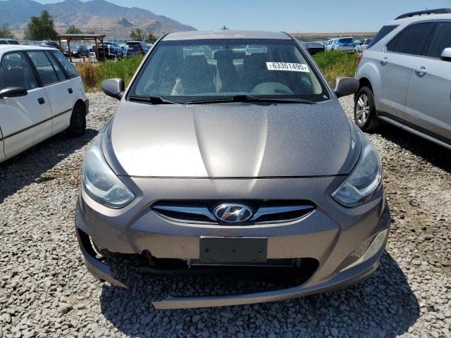 Sedans HYUNDAI ACCENT 2012 Brown