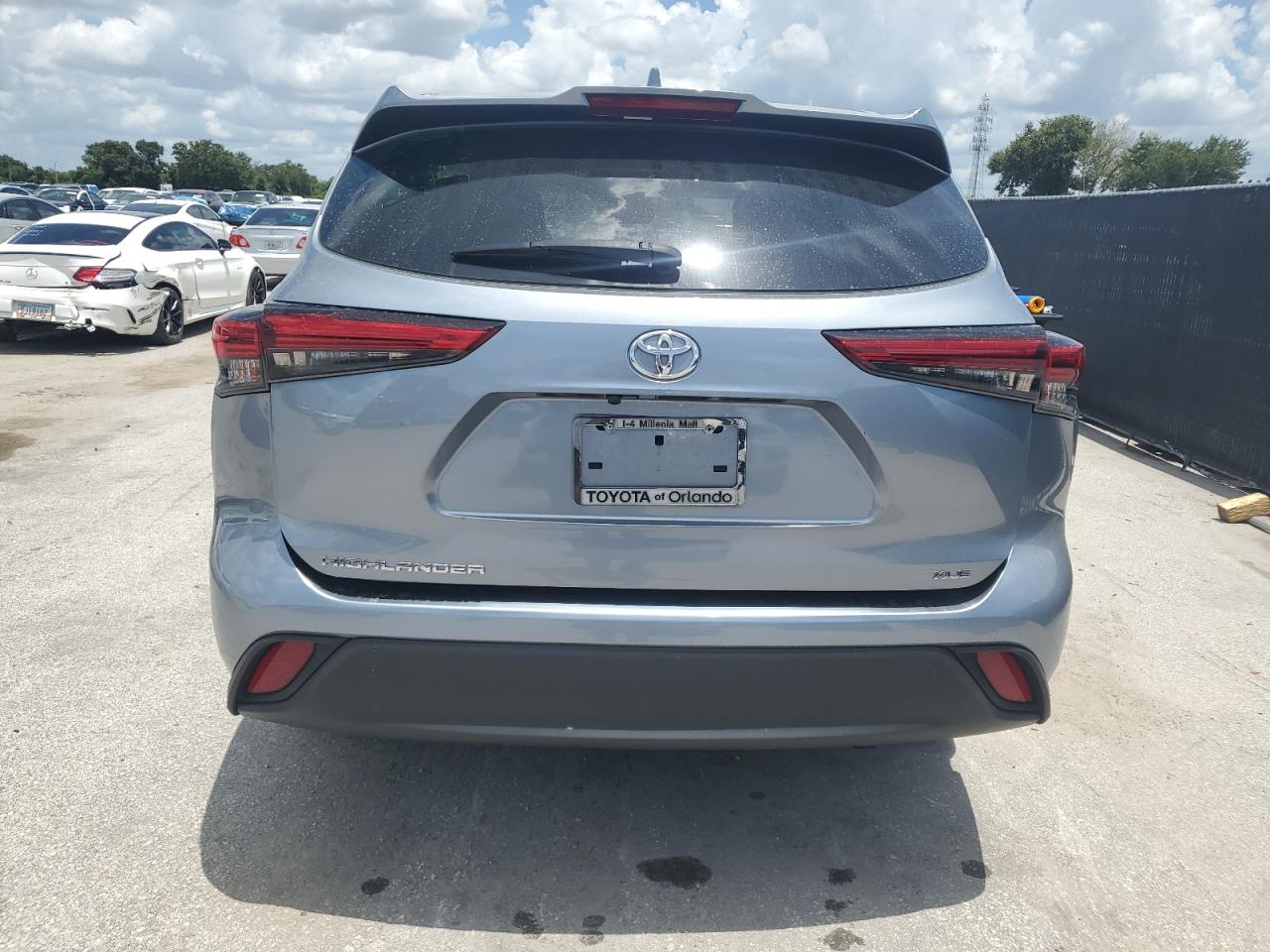 2021 Toyota Highlander Xle VIN: 5TDGZRAH3MS060046 Lot: 65204085