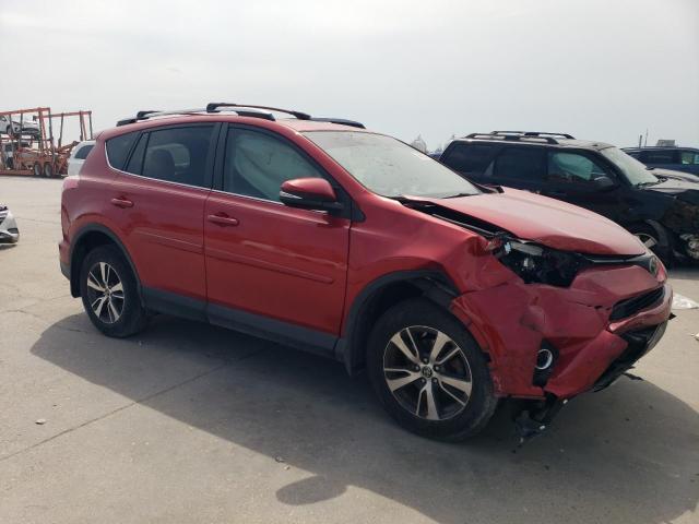 Parquets TOYOTA RAV4 2017 Czerwony