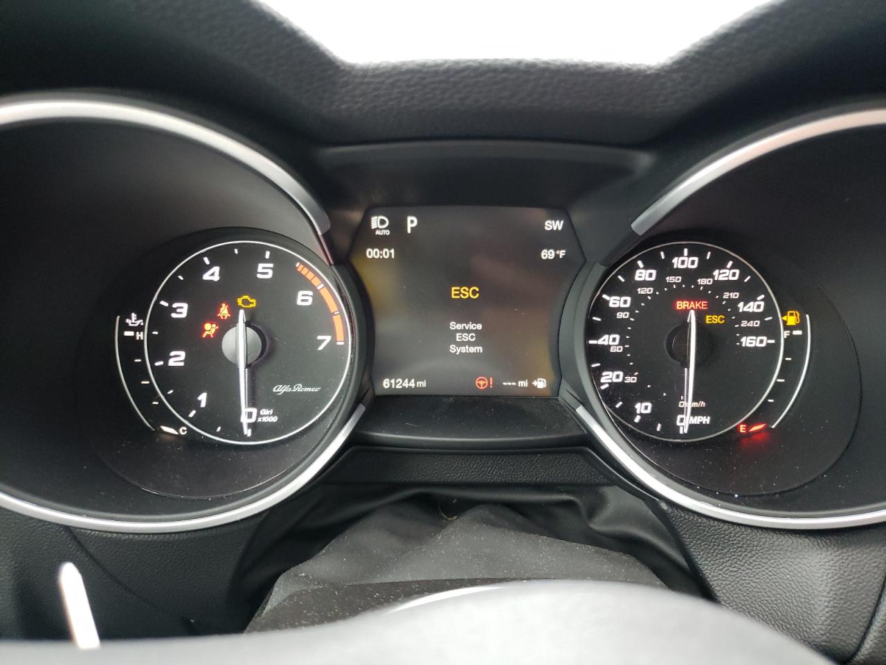 2019 Alfa Romeo Stelvio Ti VIN: ZASPAKBN0K7C50842 Lot: 63946875