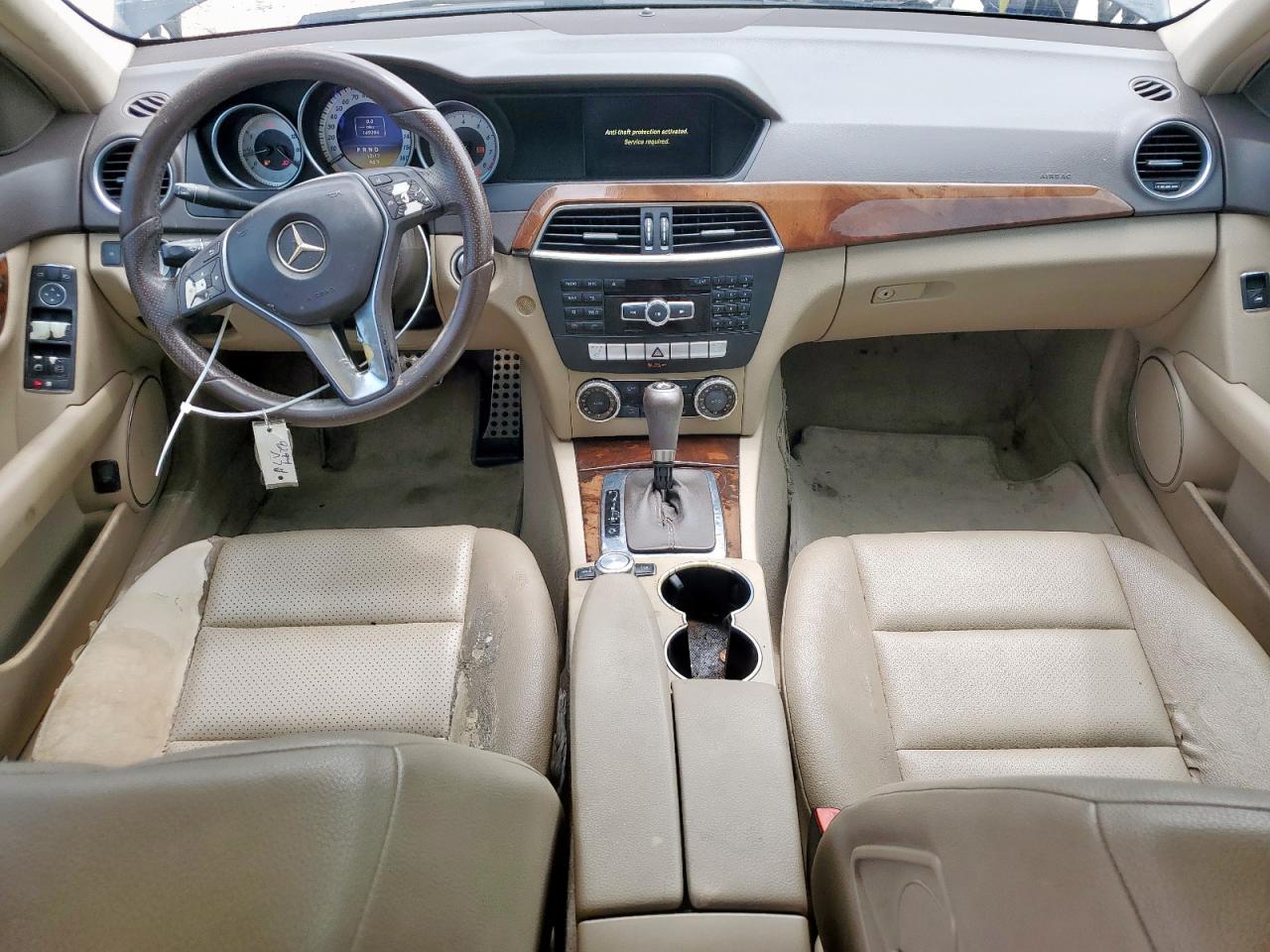 2012 Mercedes-Benz C 250 VIN: WDDGF4HB9CA609294 Lot: 63113655