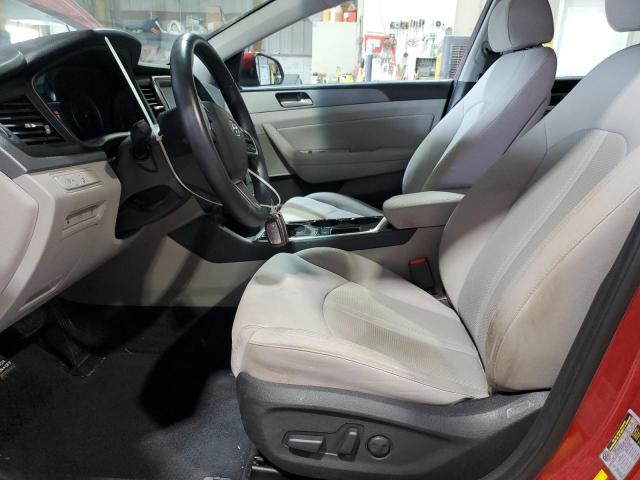  HYUNDAI SONATA 2018 Red