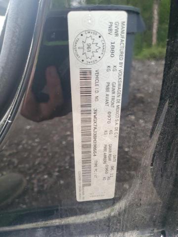 2011 VOLKSWAGEN JETTA SEL  