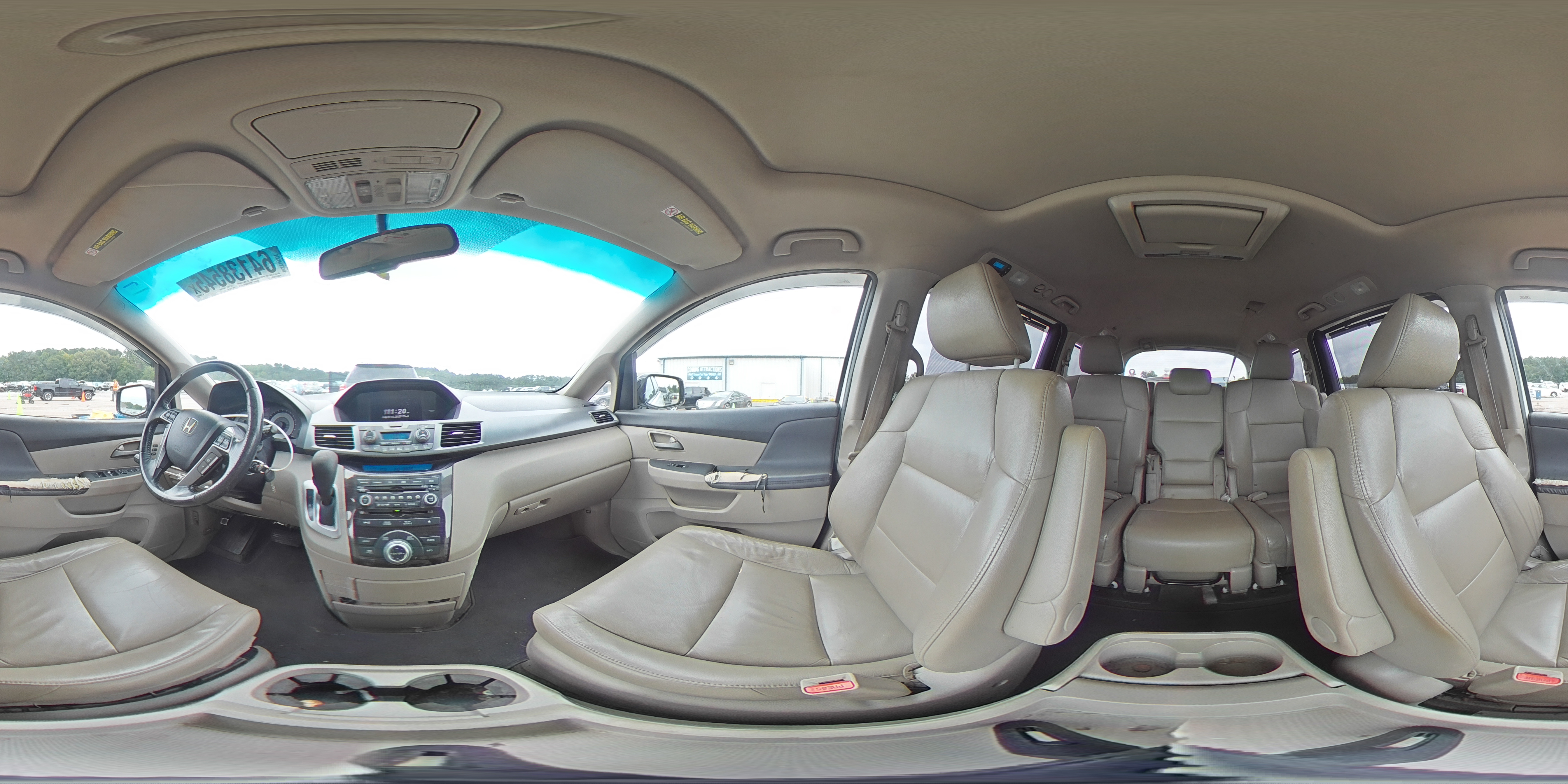 2011 Honda Odyssey Touring VIN: 5FNRL5H92BB014114 Lot: 64138545