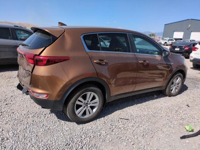  KIA SPORTAGE 2018 Orange