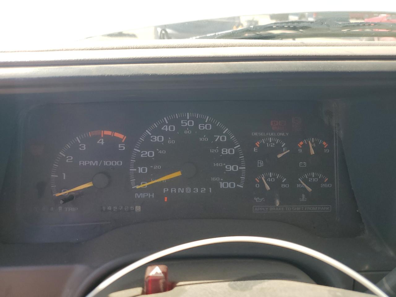 1995 Chevrolet Gmt-400 K2500 VIN: 1GCGK29FXSE281693 Lot: 62783355