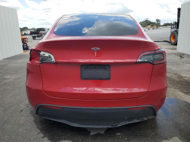  TESLA MODEL Y 2022 Czerwony