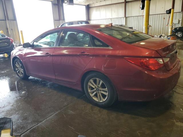  HYUNDAI SONATA 2013 Czerwony