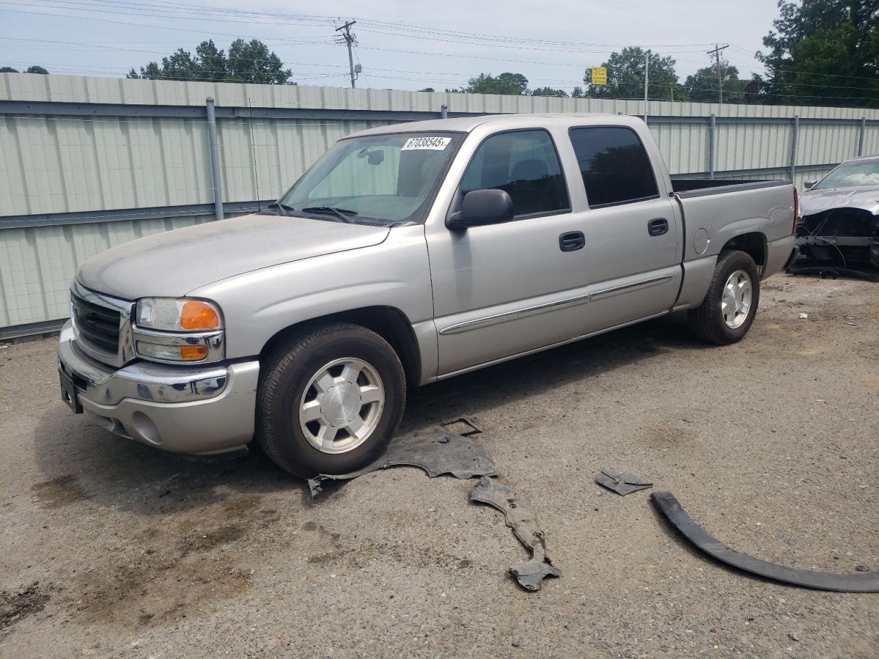 2005 GMC New Sierra C1500 silver null gas 2GTEC13T051379148 photo #1
