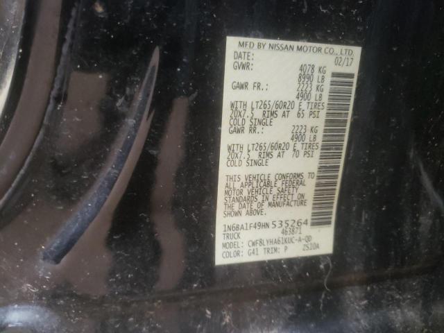 2017 NISSAN TITAN XD SL  