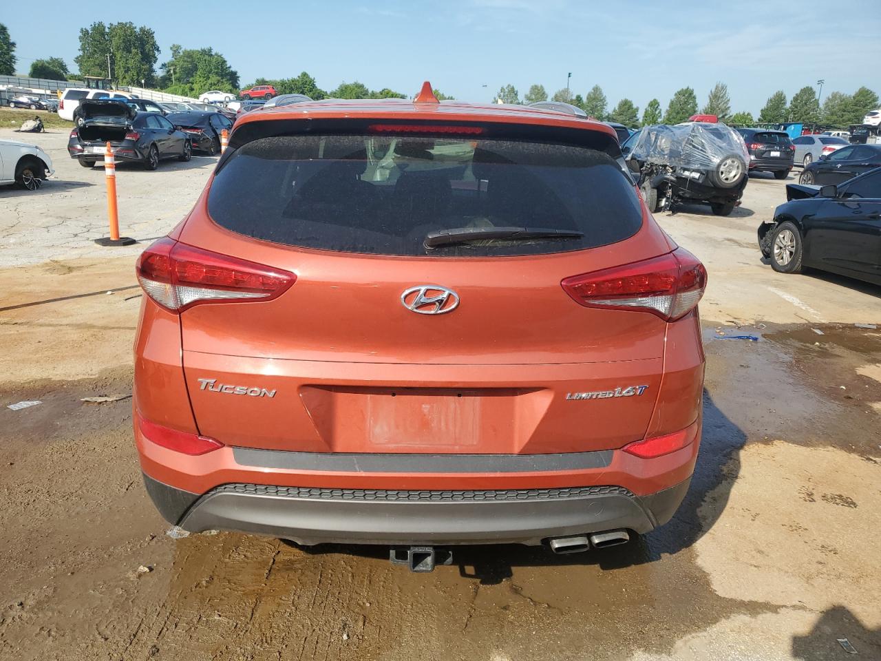 2016 Hyundai Tucson Limited VIN: KM8J33A28GU107583 Lot: 64181535