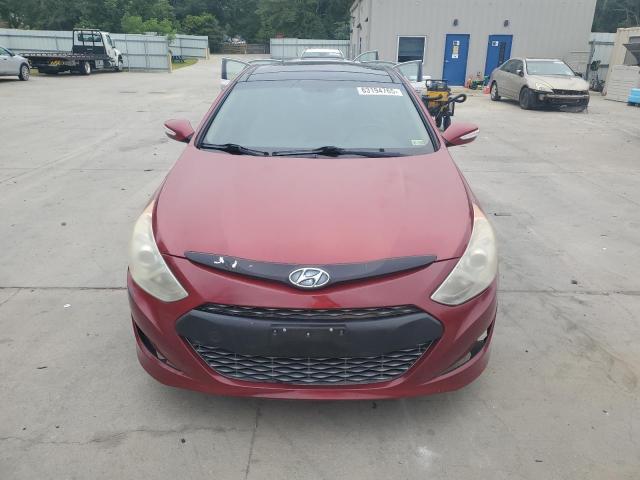  HYUNDAI SONATA 2012 Бургунди