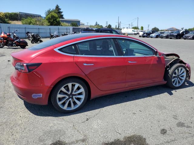  TESLA MODEL 3 2018 Red