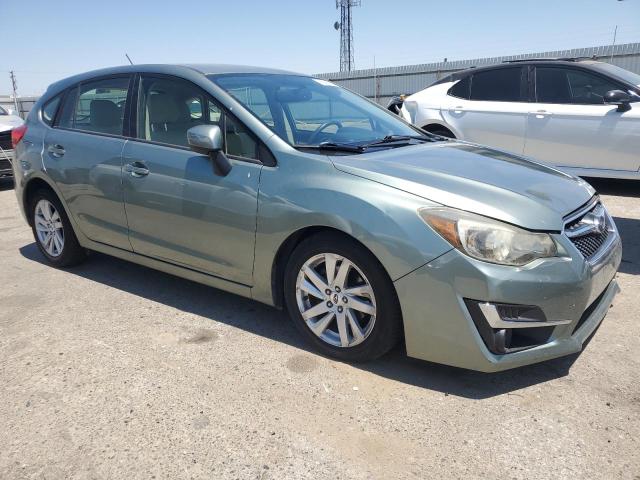  SUBARU IMPREZA 2015 Green