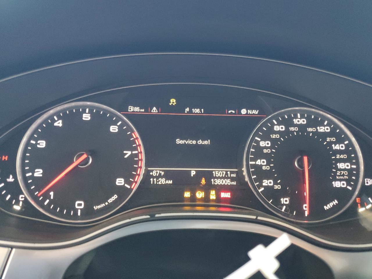 2012 Audi A7 Premium Plus VIN: WAUYGAFC5CN144153 Lot: 65473585